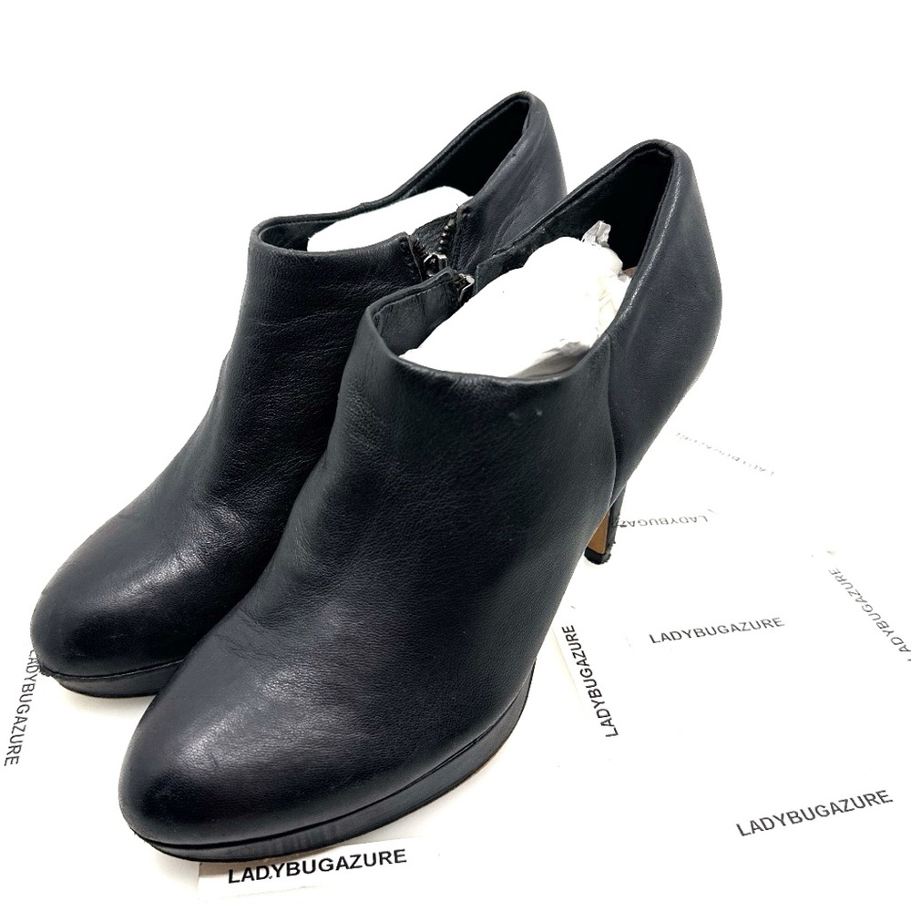 Vince Camuto Black Ankle Booties - Picture 4 of 11